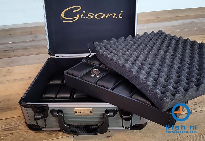Gisoni Manso horlogekoffer voor 36 horloges