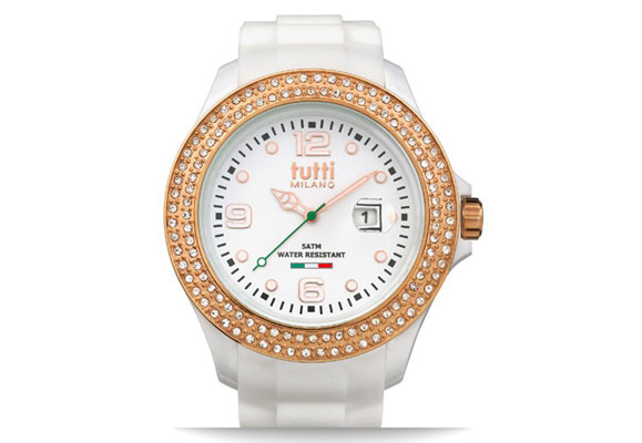 Tutti Milano watchstrap white TM004 WHRO