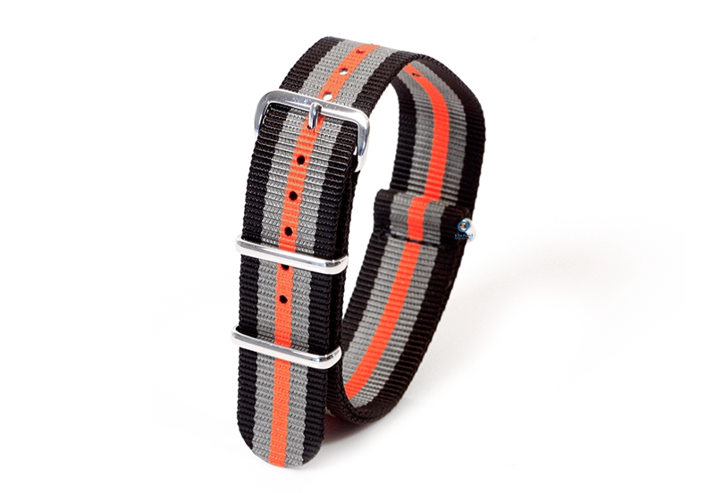 Black Gray Orange