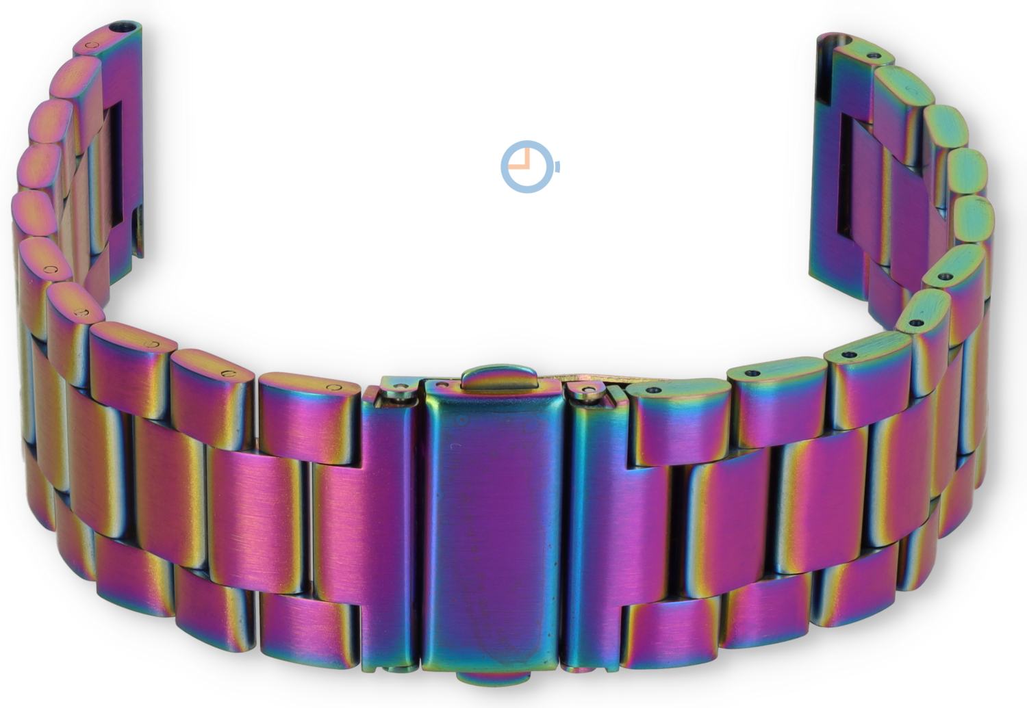 Watch strap 22mm matt steel - oil