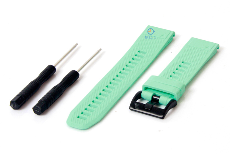 Garmin watchstrap Fenix 5/6/7 Bianchi green