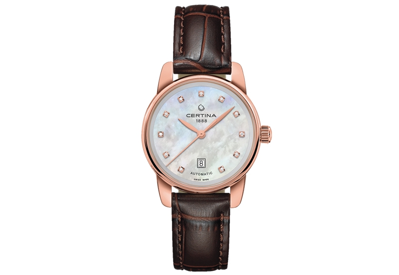 Certina leather strap C0010073611600A 14/12mm without buckle (brown)