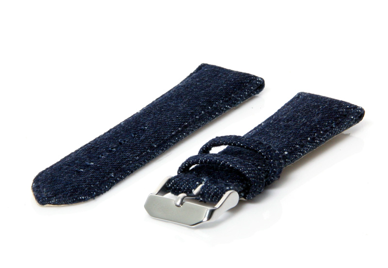 Watchstrap 24mm denim