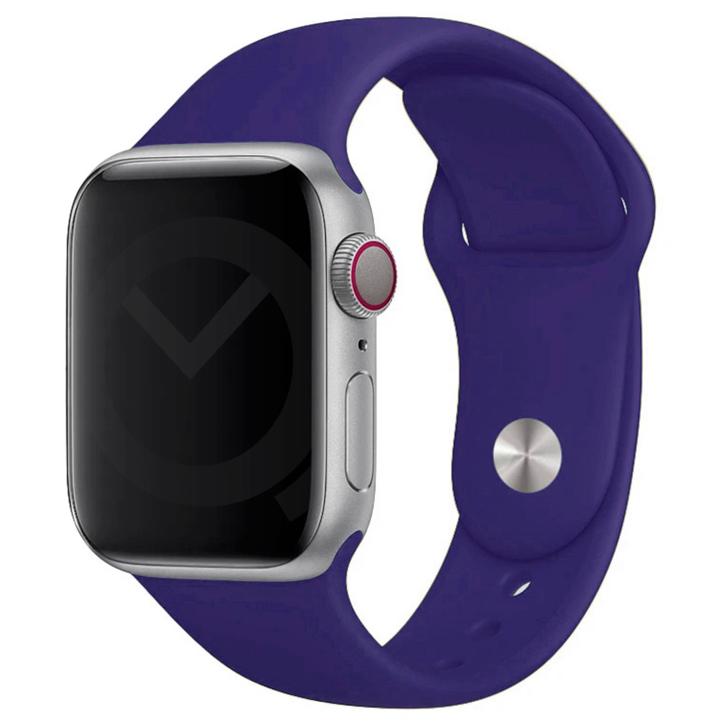 Silicone watch strap Apple Watch - Dark Violet - 44/45/46/49mm (M/L)