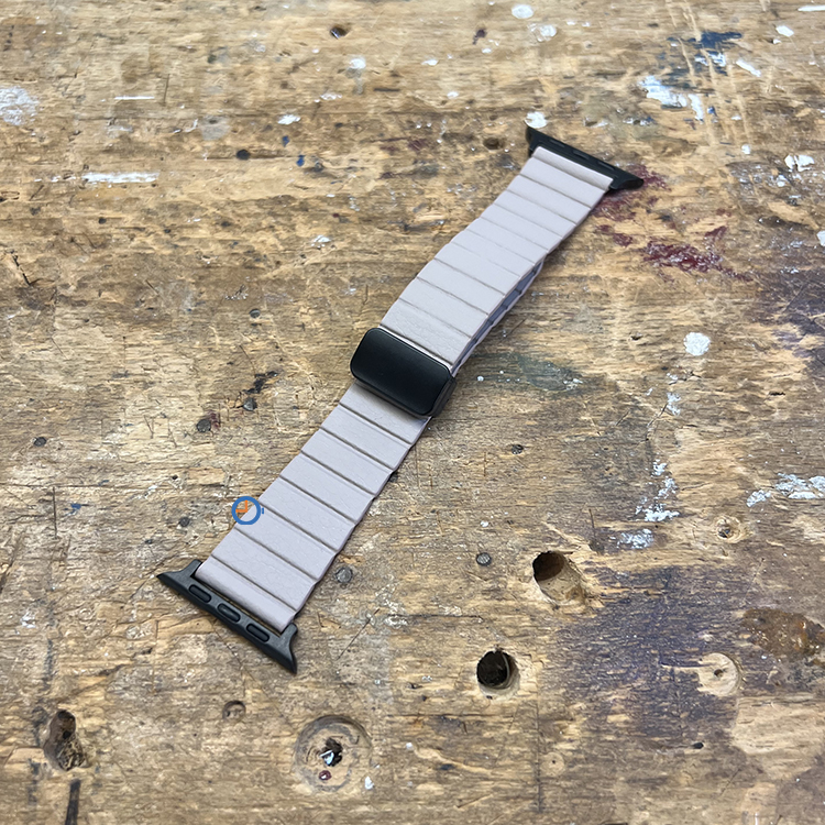 Apple Watch 45mm magneet bandje: Sand