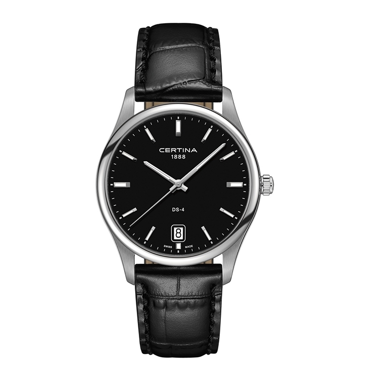 Certina leather strap C0226101605100A 21/18mm without buckle