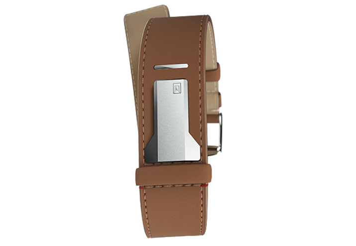Klokers watch band KLOK-01 brown leather straight