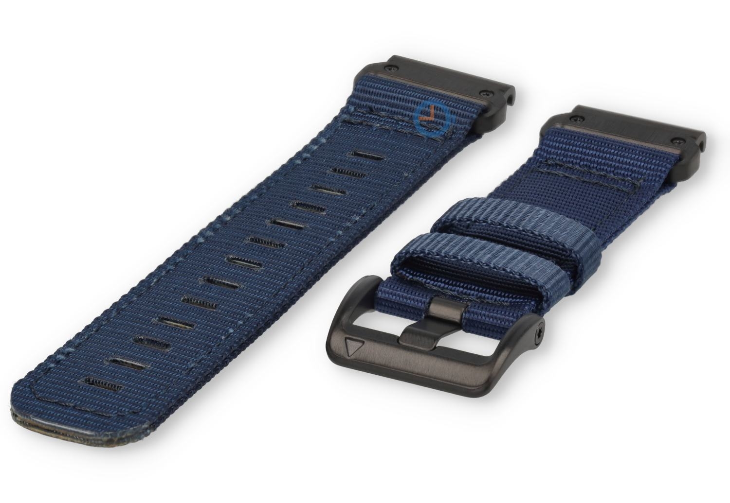 Garmin Two-Piece Nylon Strap Fenix 7 strap - blue - 22mm