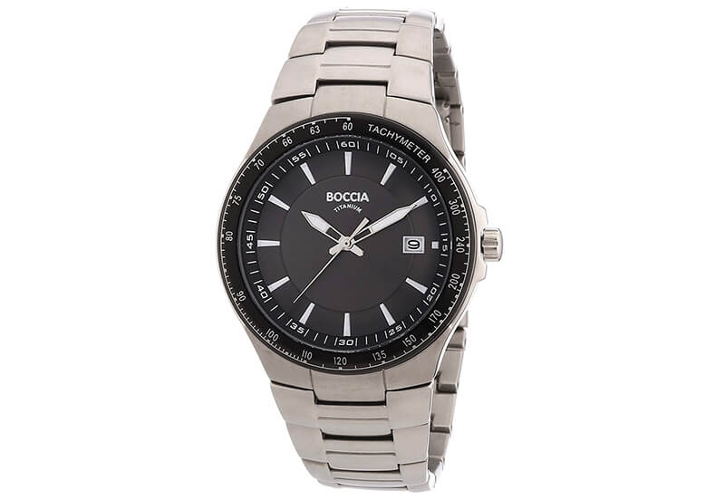Boccia 3627-01 watch band titanium
