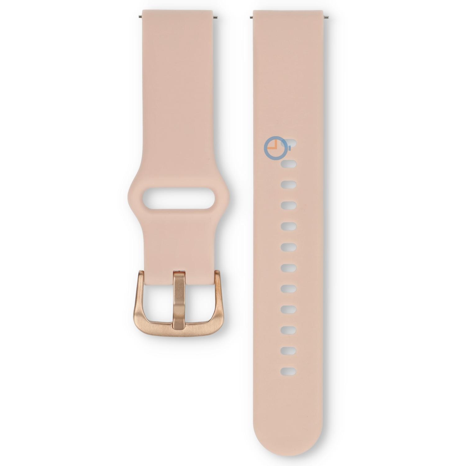 Ice Smart 18mm horlogebandje - Nude/rosegold