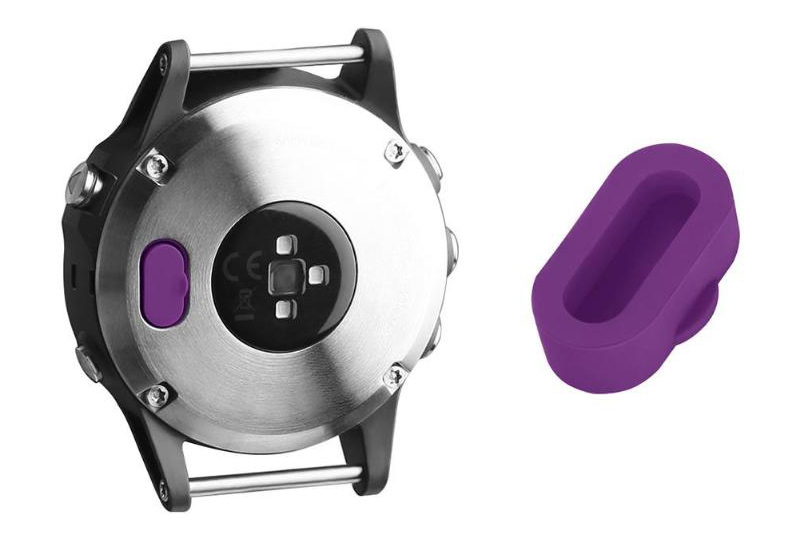 Garmin Fenix 5/6/7 dust plug purple