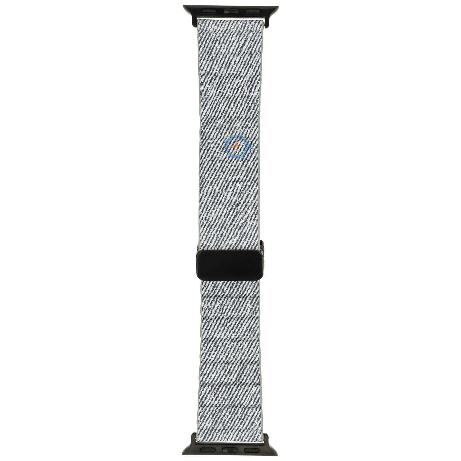 Apple Watch 41mm magnetic strap - Grey Denim