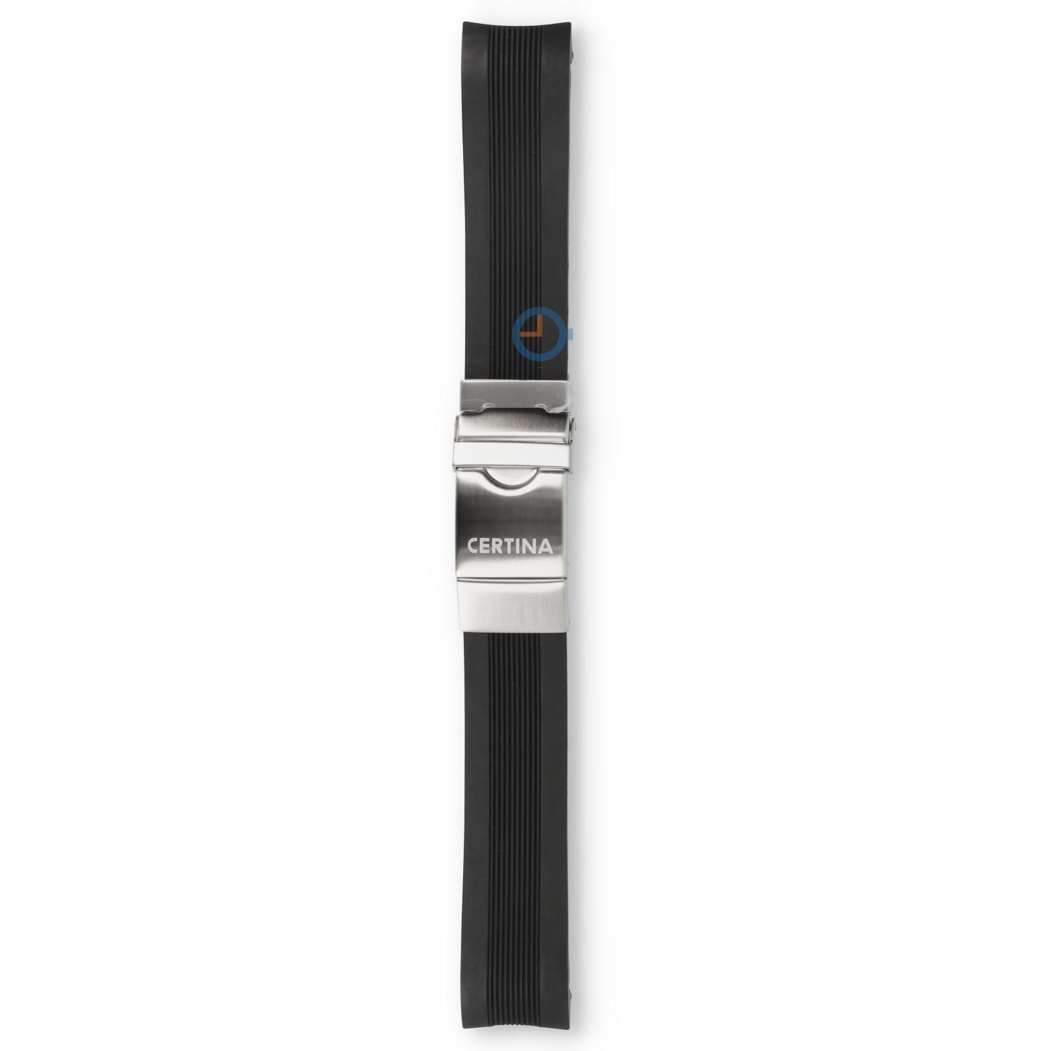 Certina bracelet C0036172705000A black rubber