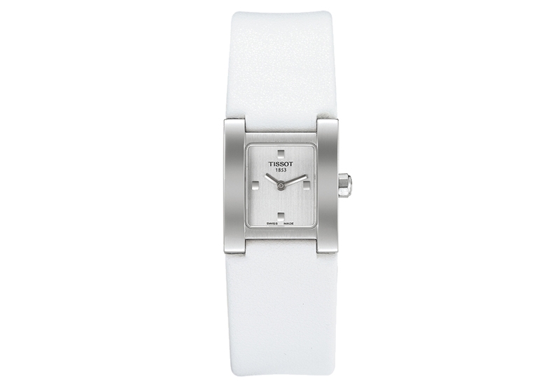 Official Tissot strap T63115531A white - without buckle