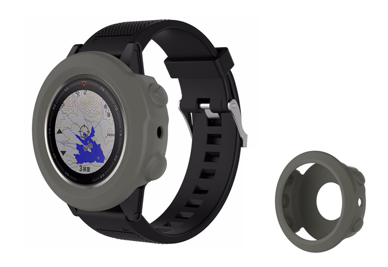 Garmin Fenix 5/6/7 case grey