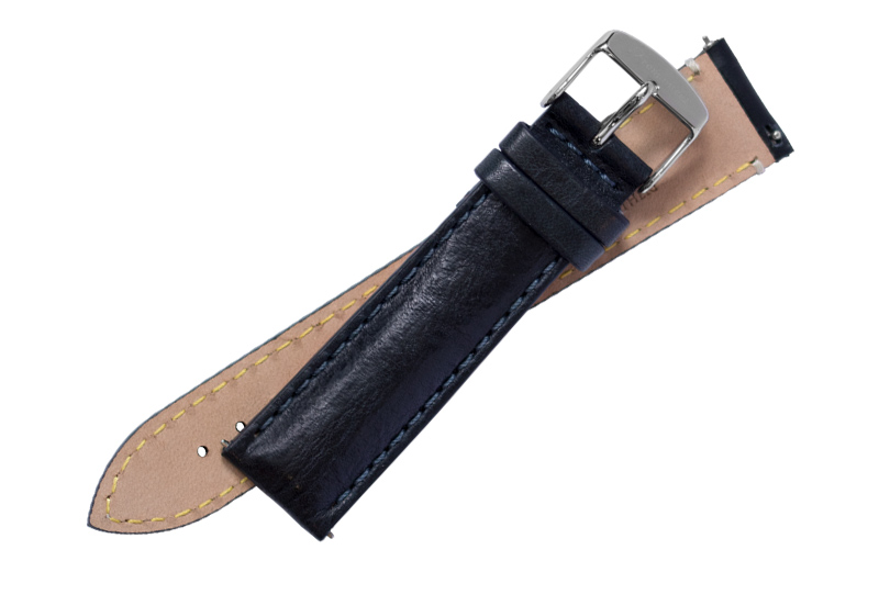 Fromanteel watchstrap leather dark blue