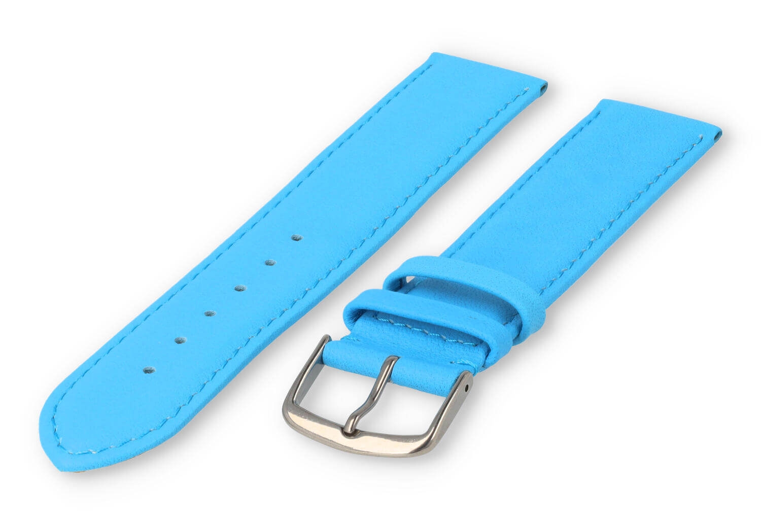 XL watch strap smooth leather - 20mm - alaska