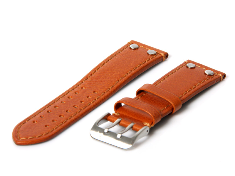 Watchstrap 24mm brown
