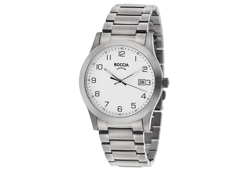 Boccia 3619-01 watch band titanium