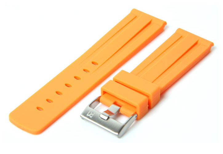 Watchstrap 24mm orange