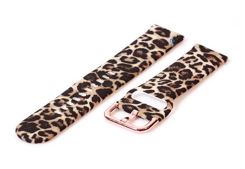 Samsung Galaxy Watch Active 2 watchstrap leopard
