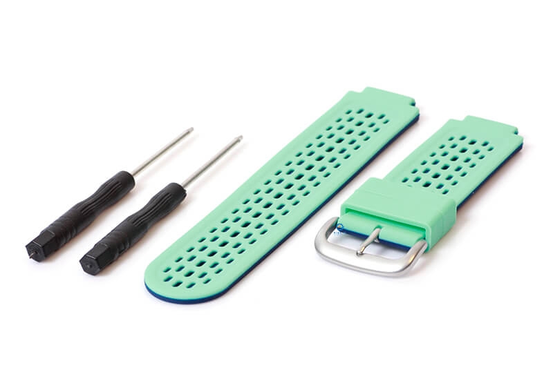 Garmin Approach S2/S4 watch band silicone mintgreen/blue