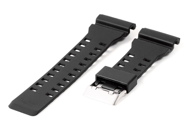 Casio G-Shock GD-100 watch band resin - black