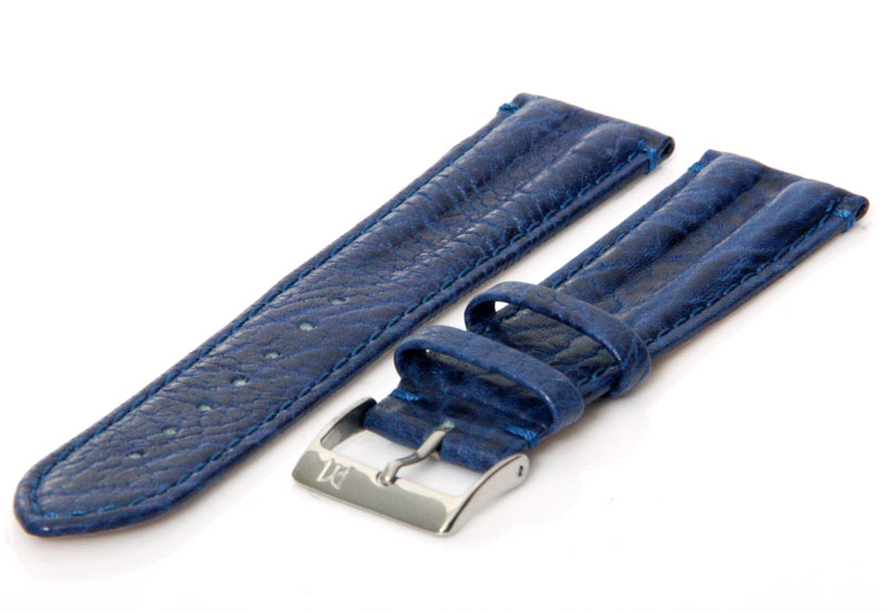 watchstrap 24mm darkbrown leather