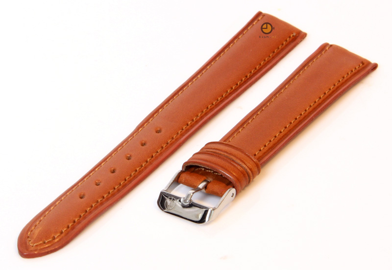 XXL Watchstrap 18mm classic lightbrown leather