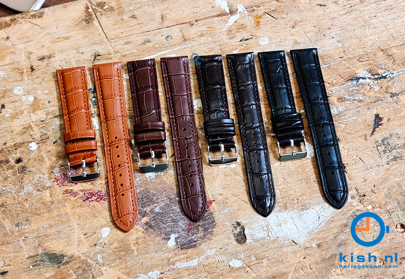 Watch strap for Seiko - 20mm - light brown
