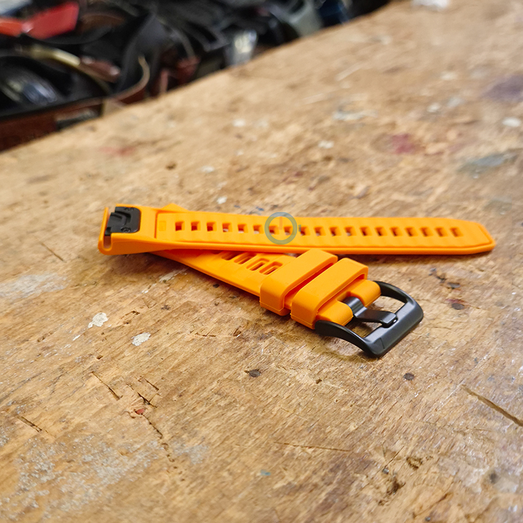 Watch strap Garmin Fenix 8 - 22mm - orange
