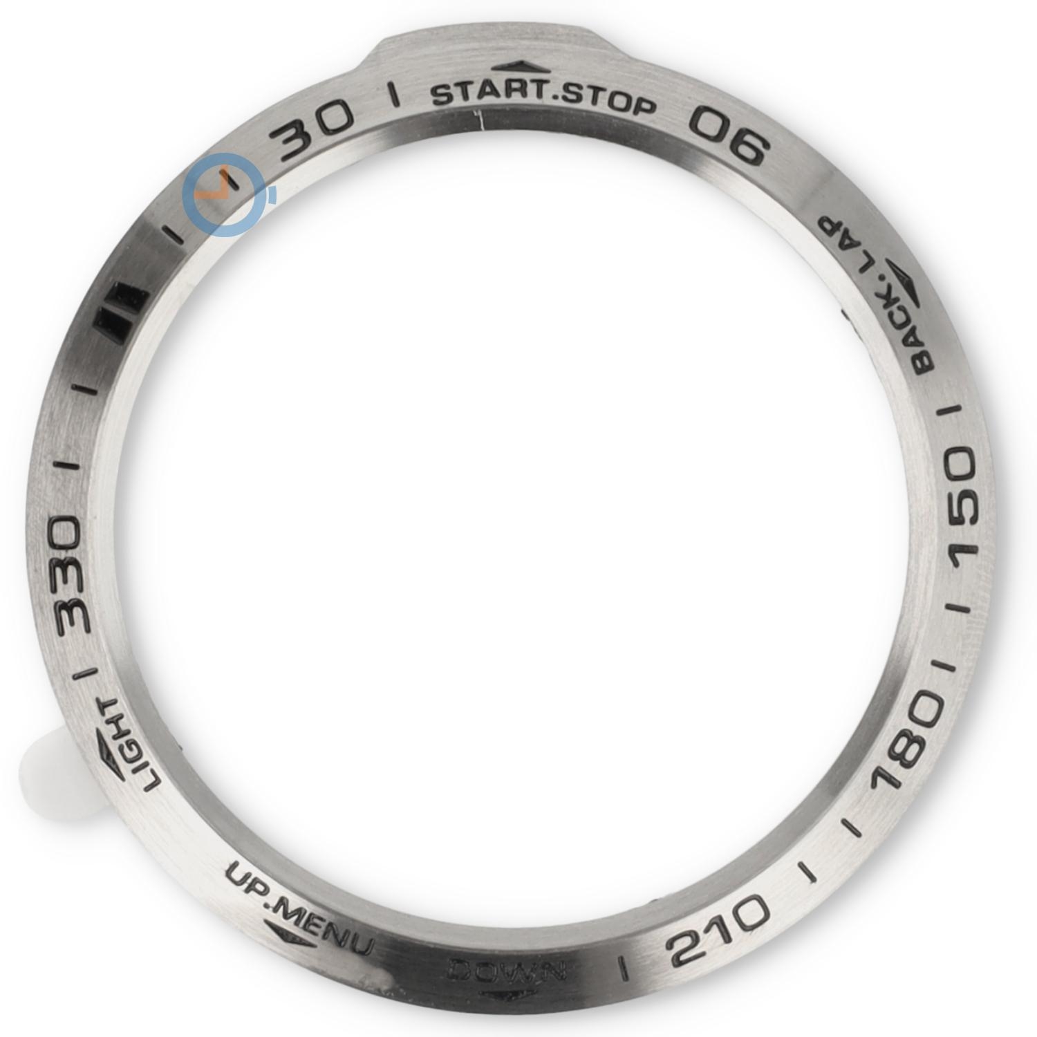 Easy to install bezel Garmin Fenix 6X - silver