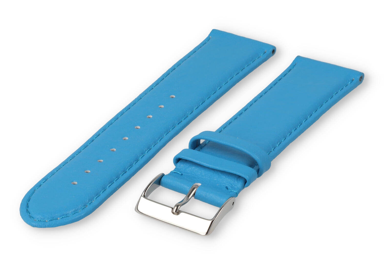 XL watch strap smooth leather - 24mm - alaska