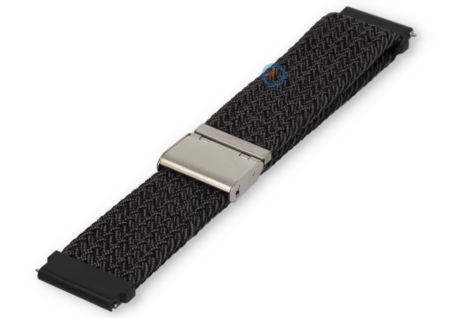 Nylon watch strap Polar Vantage M3 - 22mm - black/grey fabric