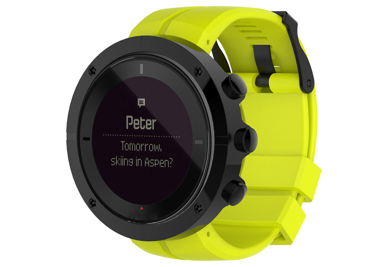 Suunto Kailash watchstrap lime green