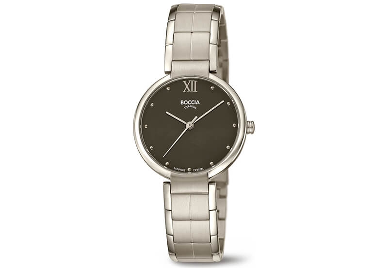 Boccia 3313-01 watch band titanium