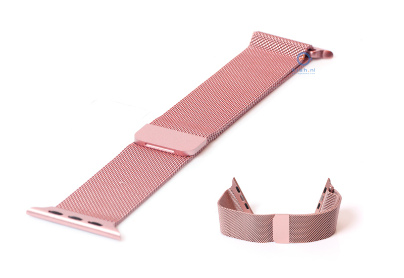 Apple watch watchstrap mesh pink (38mm)