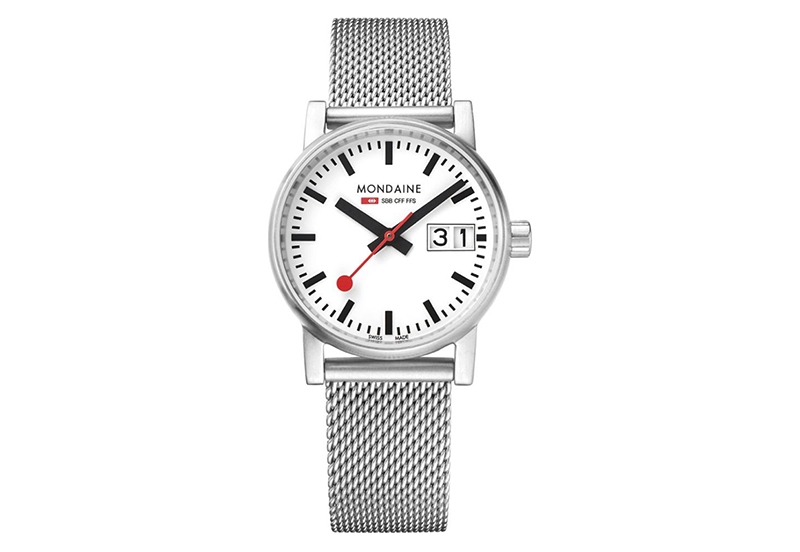 Mondaine Evo Lady watch strap - MSE.30210.SM