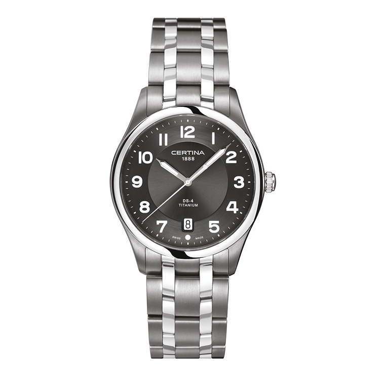 Certina strap C0224104408000A 4mm grey