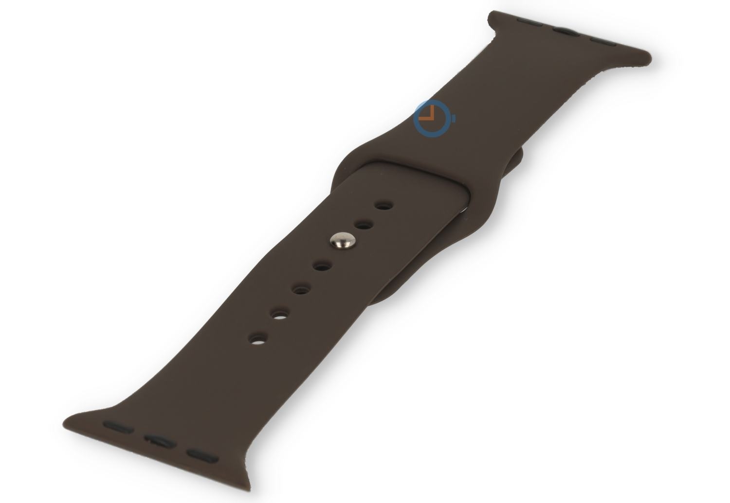 Silicone watch strap Apple Watch - Mocha Brown - 44/45/46/49mm (S/M)
