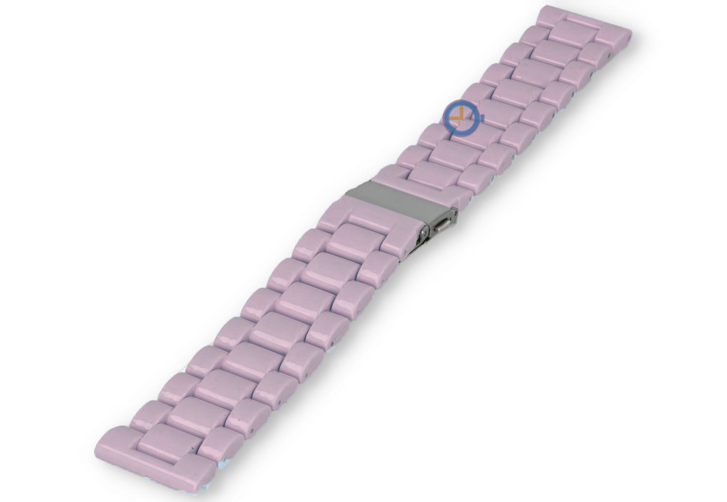 Resin watch strap 22mm - Purple