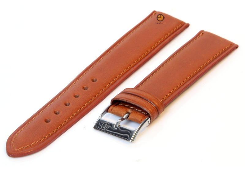 XXL Watchstrap 20mm classic lightbrown leather