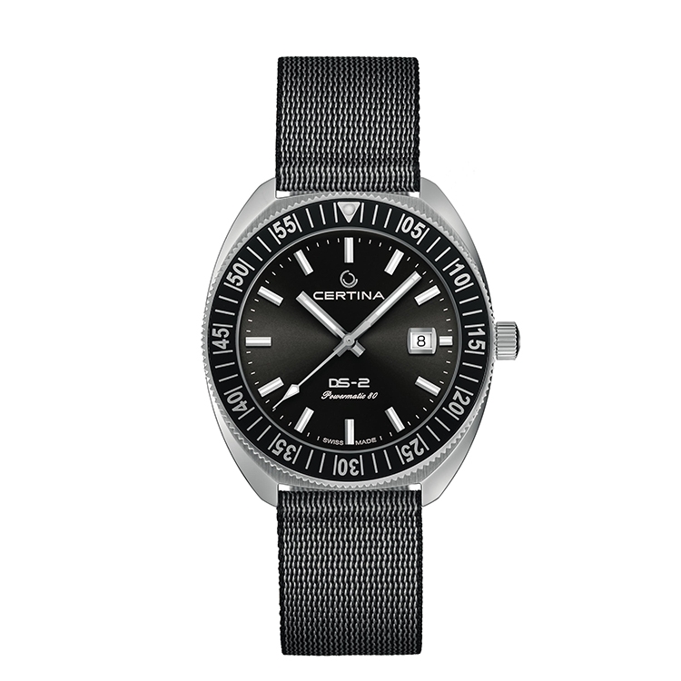 Certina strap C0246071108102A 20/20mm black nylon