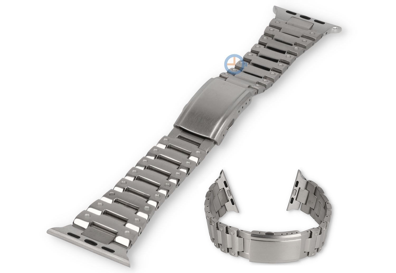 G-Shock style band Apple Watch 49mm - silver