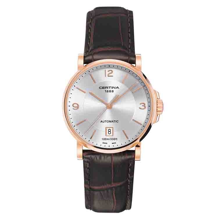 Certina leather strap C0174073603700A 21/18mm brown