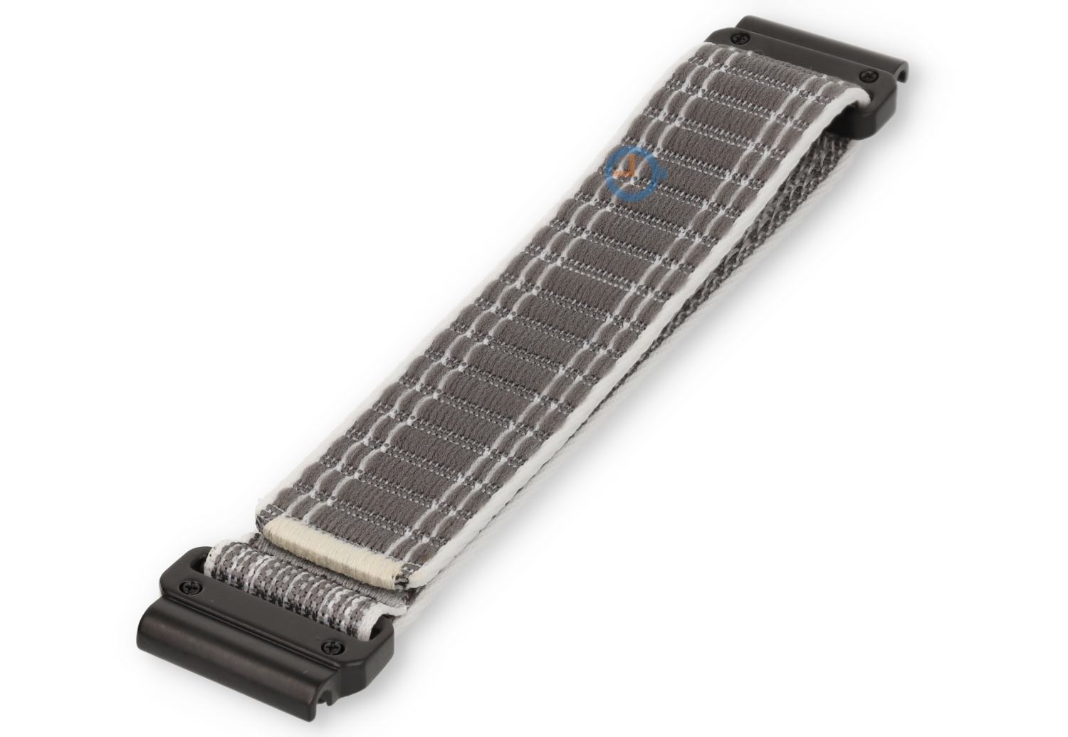 Elastic nylon strap for Garmin Fenix 7 grey- 22mm