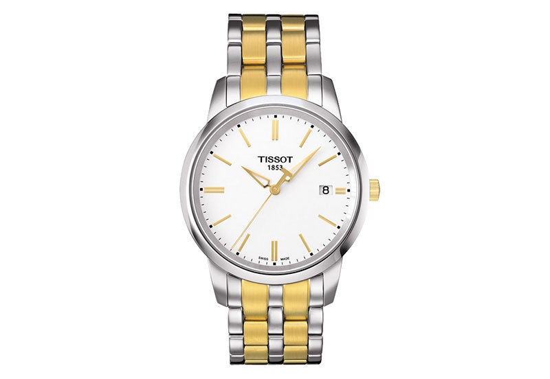 Official Tissot strap T0334102201100A bicolor
