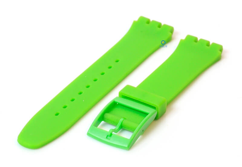 Swatch New Gent watch strap 19mm green