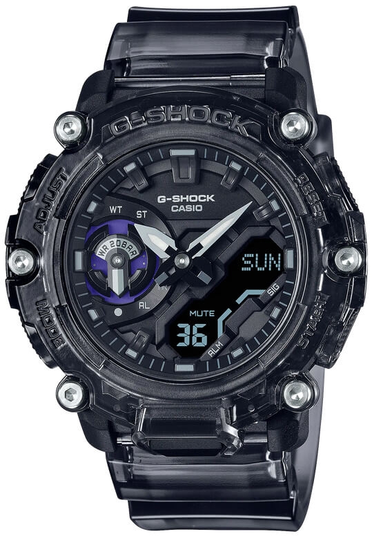 G-Shock watch strap GA-2200SKL-8A
