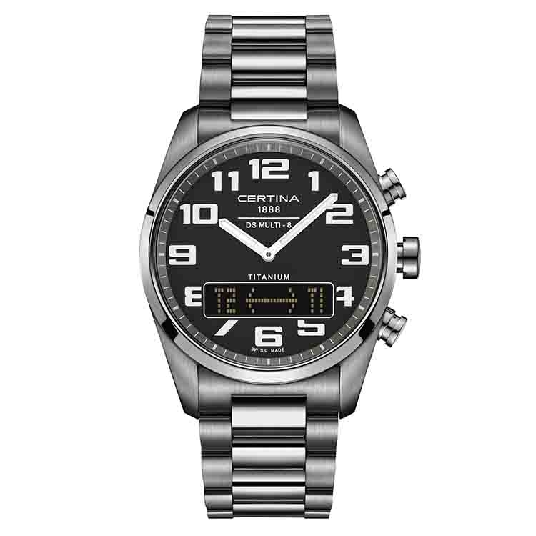 Certina strap C0204194408201A grey